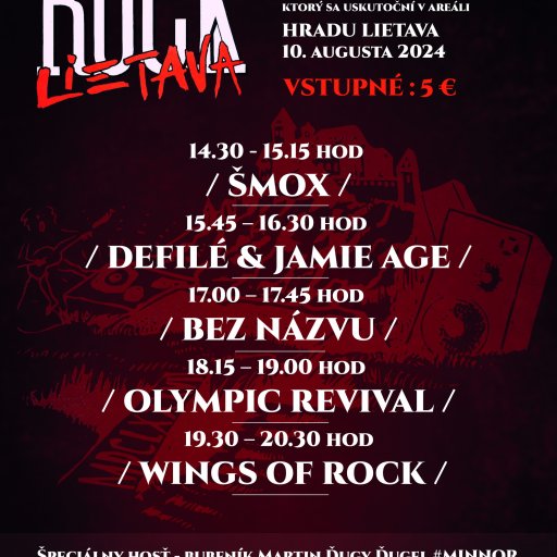 Rock Lietava plagát